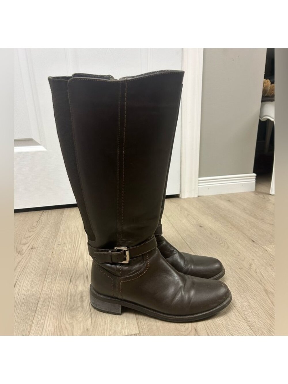 Clark’s Orinoco2 Tall Dark Brown Leather Boots